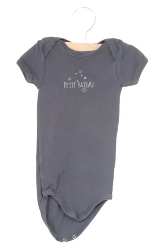 Petit bateau baby body - bateau, kurzarm