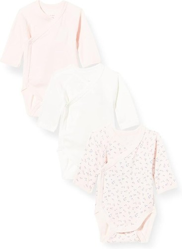 Petit bateau langarm bodys - bateau, 3er