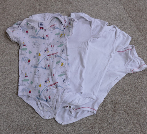 Vier kurzarmbodies von petit - vier,